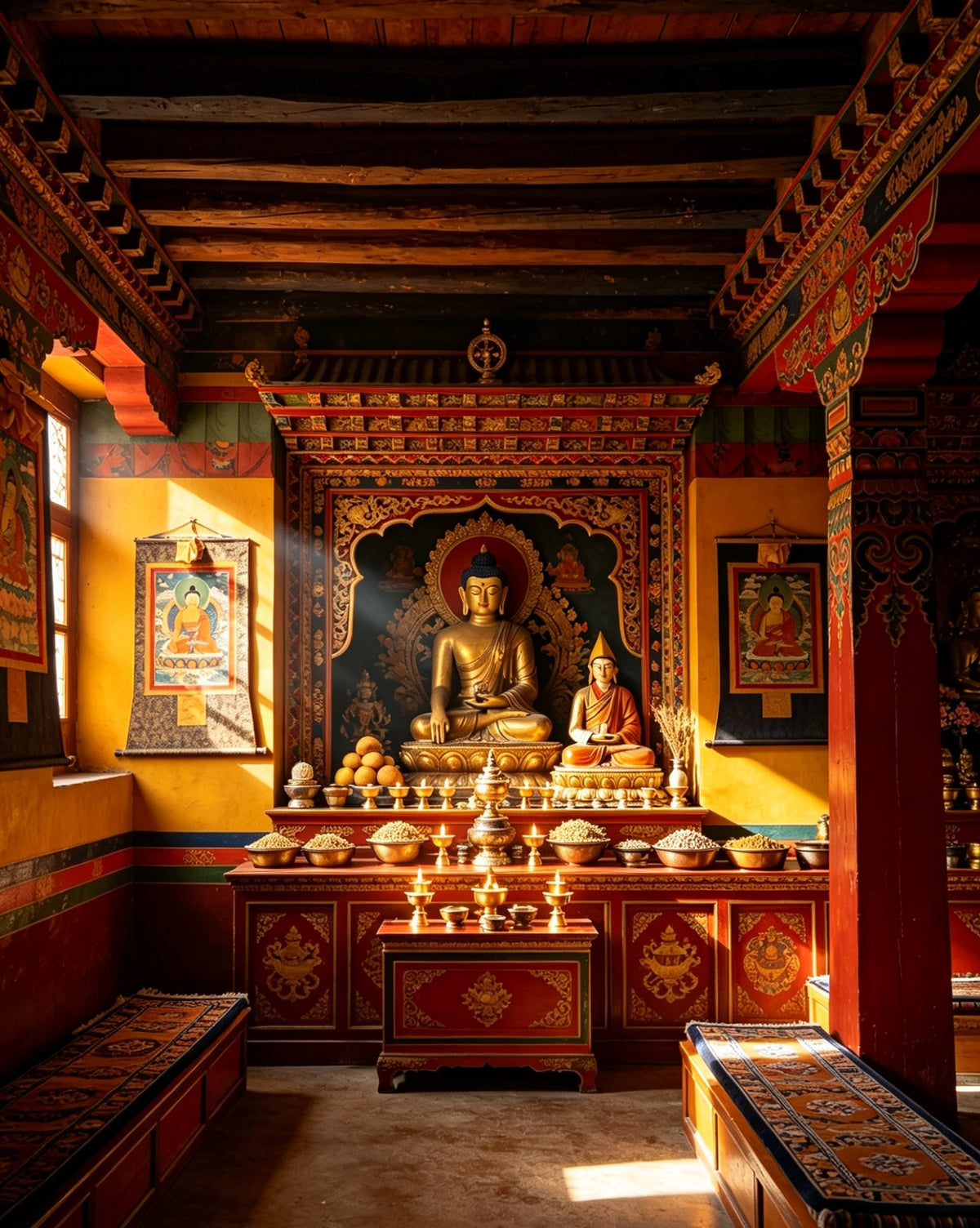 Creating a Sacred Space: How to Set Up a Tibetan Buddhist Shrine in Your Home