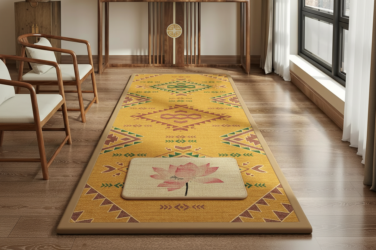 Prostration Mat Material Deep Dive: Crystal Velvet vs Linen-Cotton vs Bamboo Silk