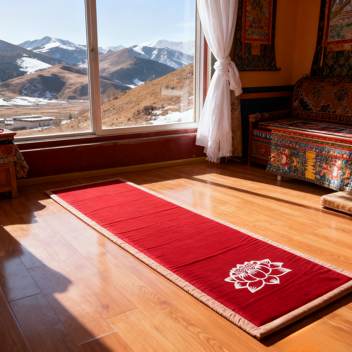 Beyond Prayer: 5 Ways to Use a Dual-Sided Practice Mat in Your Home Gym