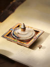 Mandala of Mindfulness: Tibetan Sacred Geometry Incense Altar & Backflow Burner – Collector’s Edition